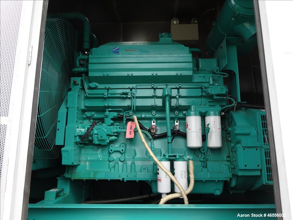 Used Cummins 500kW diesel generator  model DFED. Cummins KTA19-G4 engine