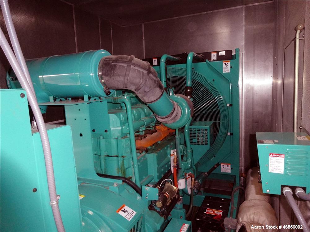 Used Cummins 500kW diesel generator  model DFED. Cummins KTA19-G4 engine