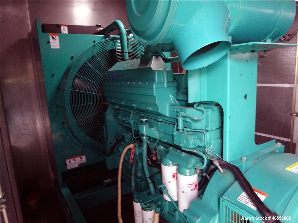 Used Cummins 500kW diesel generator  model DFED. Cummins KTA19-G4 engine