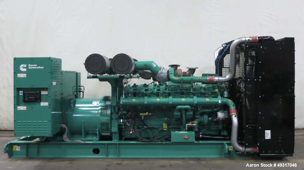 Unused Cummins C2000D6E 2000 kW Diesel Generator – Tier 2, UL 2200, Sound Enclosure, 2025