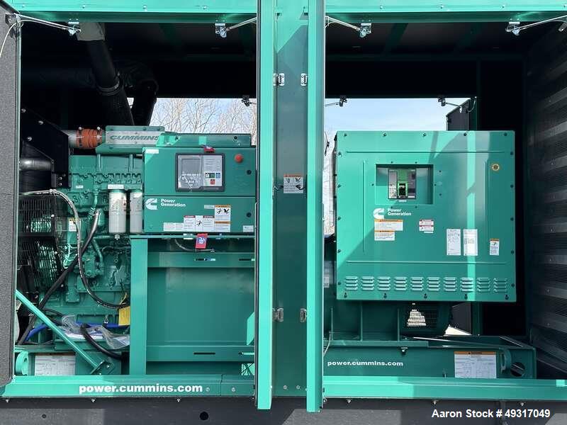 Unused Cummins 750 kW Diesel Generator – Model DQCB, Tier 2, UL142 Fuel Tank, Sound Enclosure (2024)