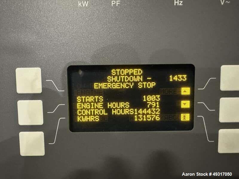 Used Cummins 750 kW Diesel Generator – DQFAA, Tier 2, 480V Capable, UL2085 Tank, Passed Load Test