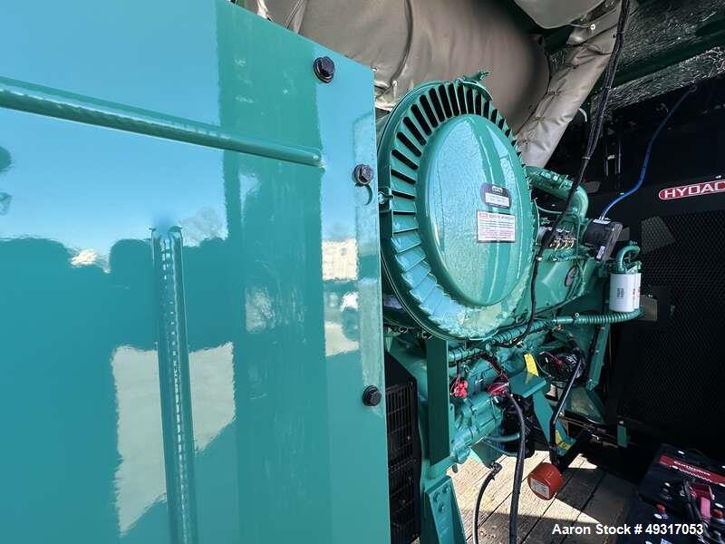 Unused Cummins 500 kW Natural Gas Generator – C500N6B, Utility Paralleling, Sound Enclosure, 2025