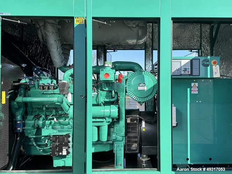 Unused Cummins 500 kW Natural Gas Generator – C500N6B, Utility Paralleling, Sound Enclosure, 2025