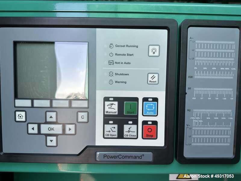 Unused Cummins 500 kW Natural Gas Generator – C500N6B, Utility Paralleling, Sound Enclosure, 2025