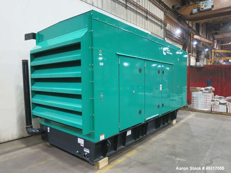 Used Cummins 250 kW Diesel Generator – DQDAA, Tier 3, UL142 Fuel Tank, OSHPD Seismic Rated, 2020