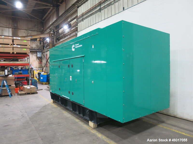 Used Cummins 250 kW Diesel Generator – DQDAA, Tier 3, UL142 Fuel Tank, OSHPD Seismic Rated, 2020