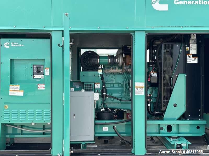 Used Cummins 250 kW Diesel Generator – DQDAA, Tier 3, UL142 Fuel Tank, OSHPD Seismic Rated, 2020