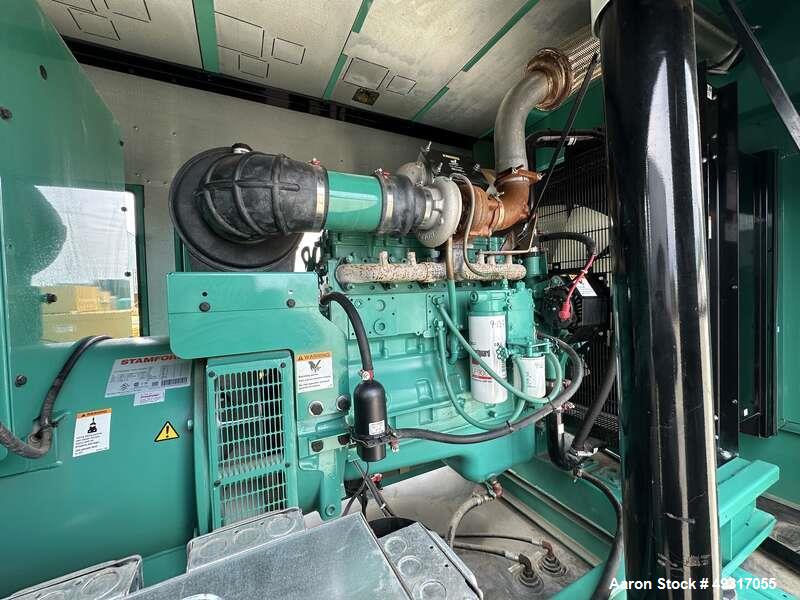 Used Cummins 250 kW Diesel Generator – DQDAA, Tier 3, UL142 Fuel Tank, OSHPD Seismic Rated, 2020