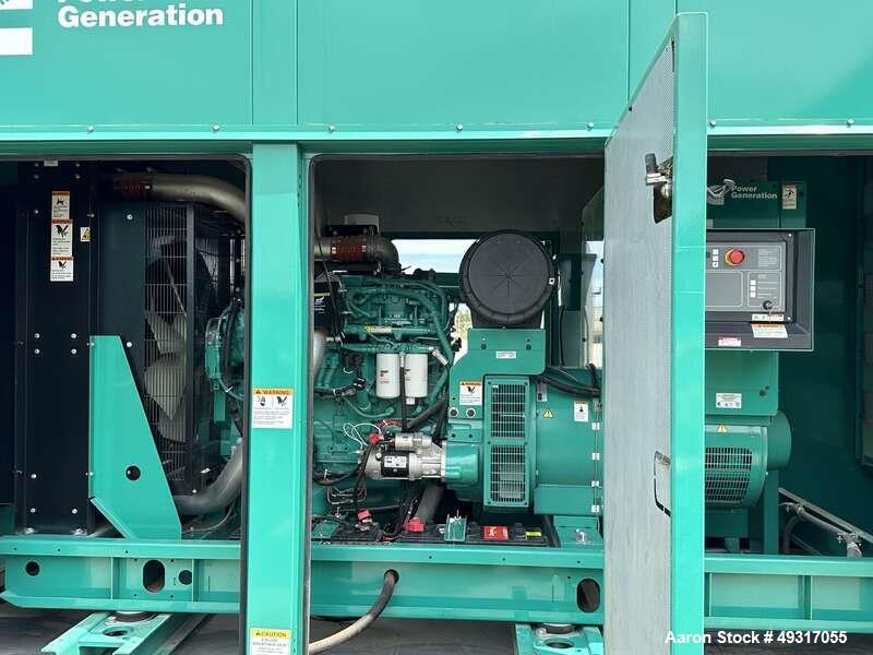 Used Cummins 250 kW Diesel Generator – DQDAA, Tier 3, UL142 Fuel Tank, OSHPD Seismic Rated, 2020