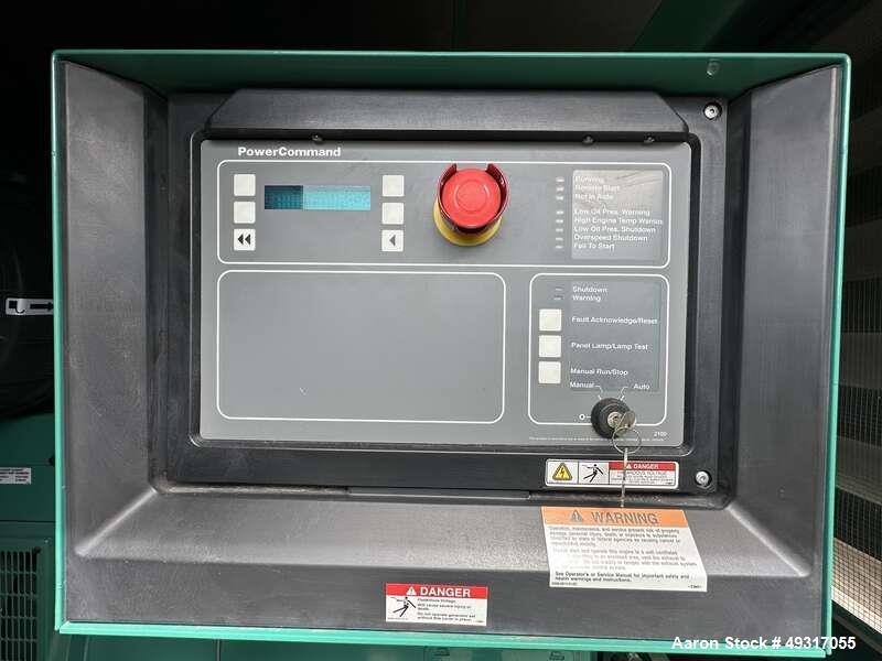 Used Cummins 250 kW Diesel Generator – DQDAA, Tier 3, UL142 Fuel Tank, OSHPD Seismic Rated, 2020