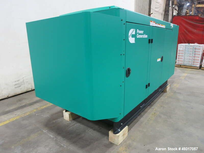 Unused Cummins 100 kW Natural Gas/Propane Generator – C100N6, UL2200, Sound Enclosure, 2025