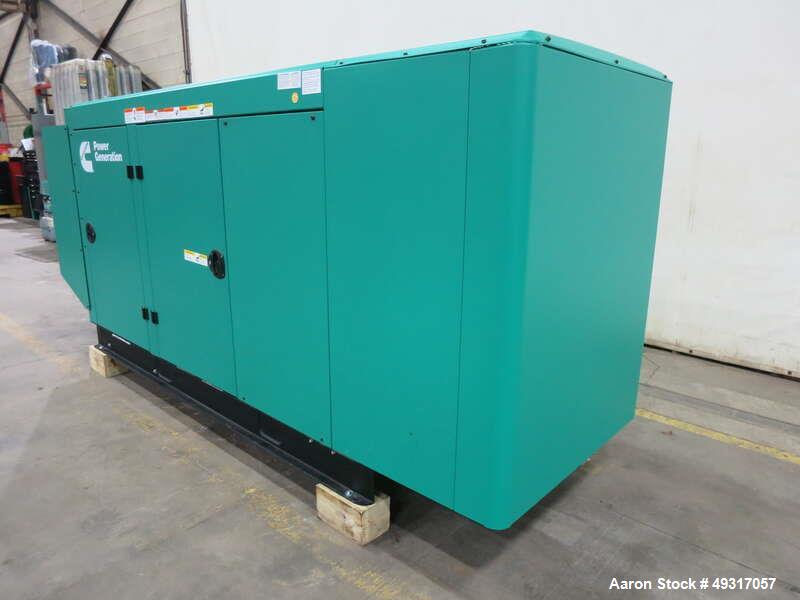 Unused Cummins 100 kW Natural Gas/Propane Generator – C100N6, UL2200, Sound Enclosure, 2025