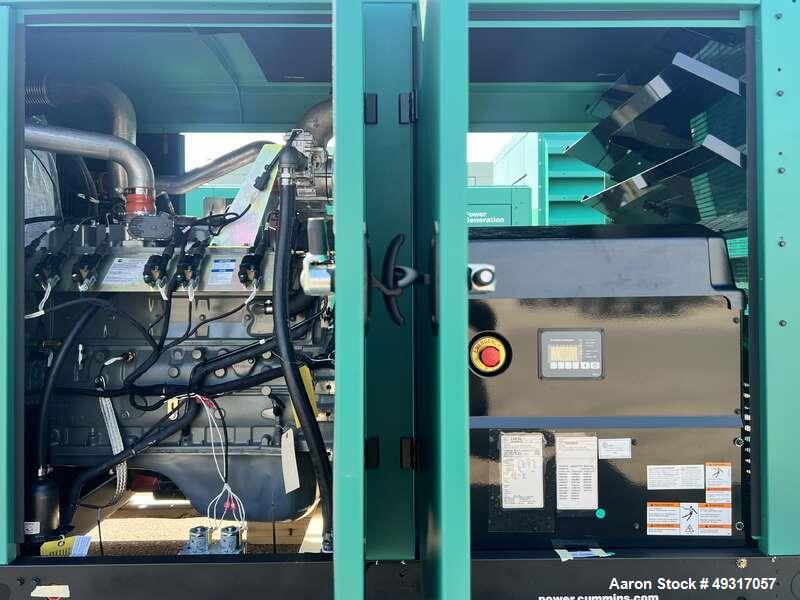 Unused Cummins 100 kW Natural Gas/Propane Generator – C100N6, UL2200, Sound Enclosure, 2025