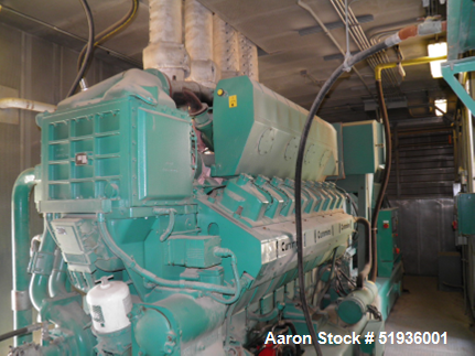 Used Cummins Natural Gas Generator, 2000 KW