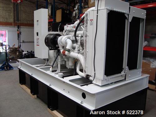 Unused-NEW- Cummins Powered 300 kW standby / 270kW prime rated diesel generator set. Cummins QSM11-G4 SN-35240844 EPA tier 3...