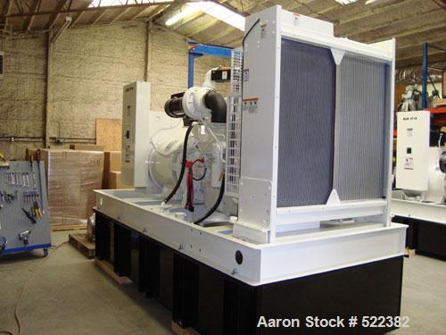 Unused-NEW- Cummins Powered 500 kW Standby Diesel Generator Set. Cummins QSX15-G9 EPA tier 2 engine rated 755HP @ 1800 RPM SN-32058501. Marathon generator model 572RSL4027 SN-MX-124547-0908, 3/60/208...