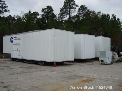 Unused-UNUSED: Cummins 2000 kW diesel generator set package consisting of aquantity of 3 units. 3/60/277-480V, 4 wire, 1800 rpm. Cummins QSK60-G6engine. California Tier 1 compliant as of mfg date, 1/...