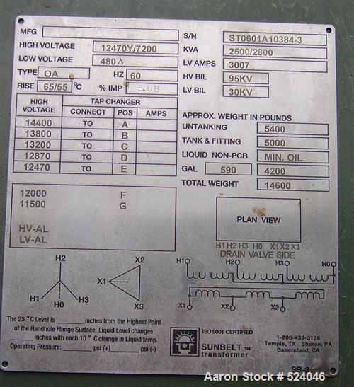 Unused-UNUSED: Cummins 2000 kW diesel generator set package consisting of aquantity of 3 units. 3/60/277-480V, 4 wire, 1800 rpm. Cummins QSK60-G6engine. California Tier 1 compliant as of mfg date, 1/...