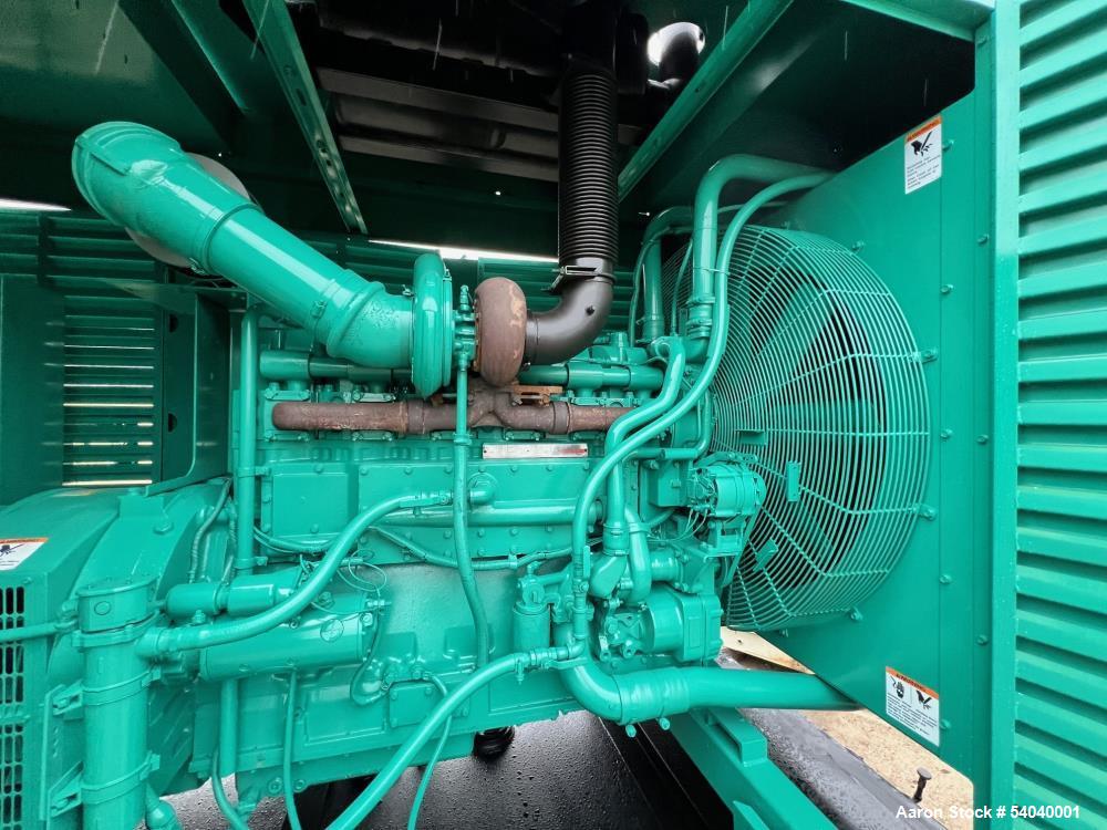Used 400kW Cummins Enclosed Diesel Generator – Model 400DFEB, 1300-Gal Tank, 955 Hours, 3-Phase