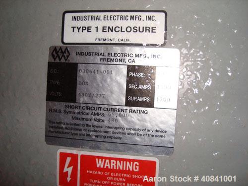 Used Detroit Diesel 500 kW Diesel Generator Set. Detroit Diesel engine model 12VF012998, serial #290756. Spectrum generator, 3/60/277/480V, model 500DS60, serial #392510. 400 hrs. 1996.