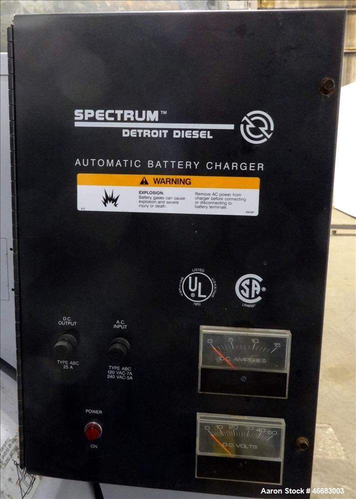 Used- Detroit Diesel Spectrum 260 kW  diesel generator, model 250SE