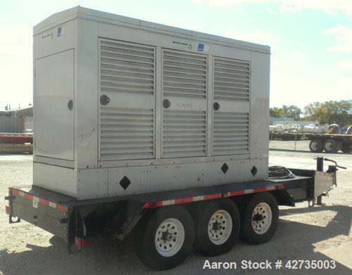 Used- Detroit Diesel / MTU trailer mounted 300 kW diesel generator set, Detroit Diesel model 300DSE, serial #773417, Detroit...
