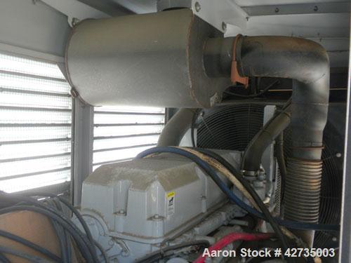 Used Detroit Diesel / MTU trailer mounted 300 kW diesel generator set, Detroit Diesel model 300DSE, serial #773417, Detroit Diesel model S60 4-cycle engine rated 490HP @ 1800 RPM, turbocharged, after...
