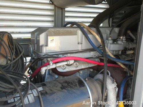Used Detroit Diesel / MTU trailer mounted 300 kW diesel generator set, Detroit Diesel model 300DSE, serial #773417, Detroit Diesel model S60 4-cycle engine rated 490HP @ 1800 RPM, turbocharged, after...