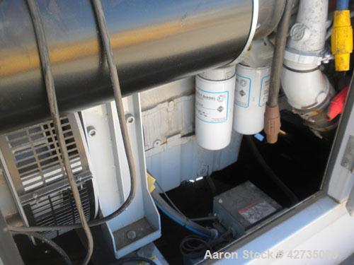 Used Detroit Diesel / MTU trailer mounted 300 kW diesel generator set, Detroit Diesel model 300DSE, serial #773417, Detroit Diesel model S60 4-cycle engine rated 490HP @ 1800 RPM, turbocharged, after...