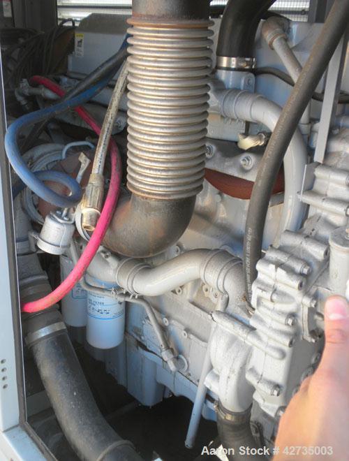 Used Detroit Diesel / MTU trailer mounted 300 kW diesel generator set, Detroit Diesel model 300DSE, serial #773417, Detroit Diesel model S60 4-cycle engine rated 490HP @ 1800 RPM, turbocharged, after...