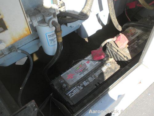 Used Detroit Diesel / MTU trailer mounted 300 kW diesel generator set, Detroit Diesel model 300DSE, serial #773417, Detroit Diesel model S60 4-cycle engine rated 490HP @ 1800 RPM, turbocharged, after...