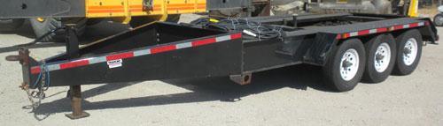 Used Detroit Diesel / MTU trailer mounted 300 kW diesel generator set, Detroit Diesel model 300DSE, serial #773417, Detroit Diesel model S60 4-cycle engine rated 490HP @ 1800 RPM, turbocharged, after...