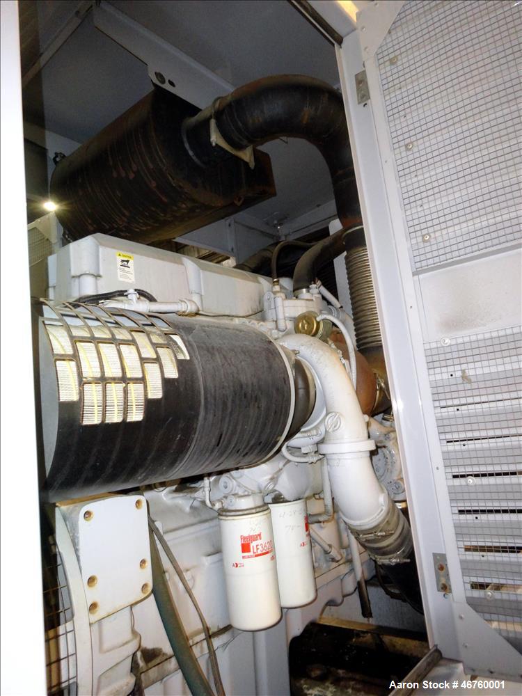 Used Detroit Diesel 405 kW diesel generator model 400DSE. Detroit Series 60 engi