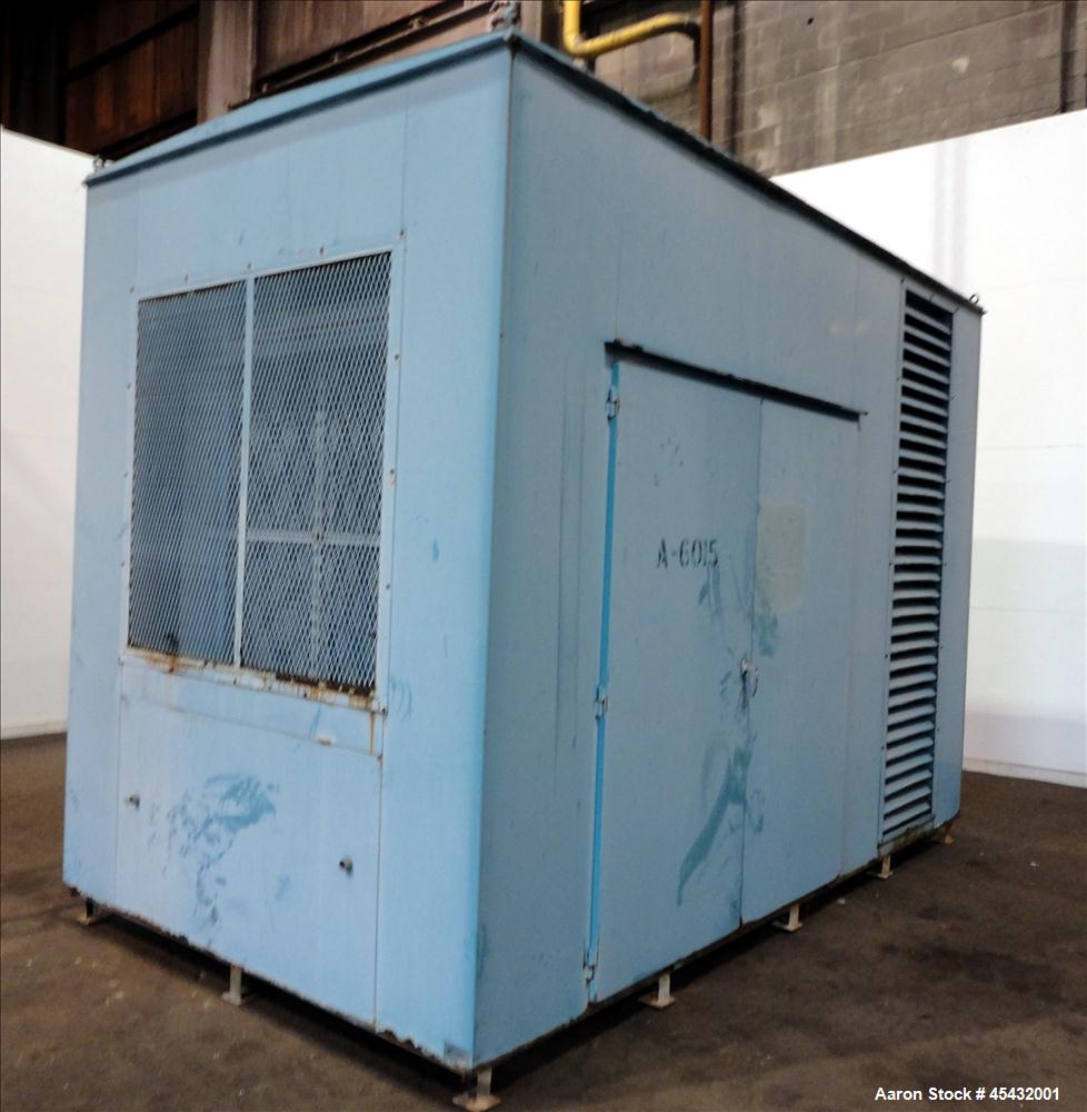 Used Detroit Diesel Spectrum 500 kW Standby Diesel Generator Set, Model 500DS60