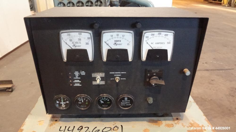 Used Detroit Diesel 250kW Diesel Generator Set.  Detroit Diesel 6V-71T engine SN-6A0339964. 3/60/277/480V.  514 Hours.  Passed load test (210kW) 4/26/2013.