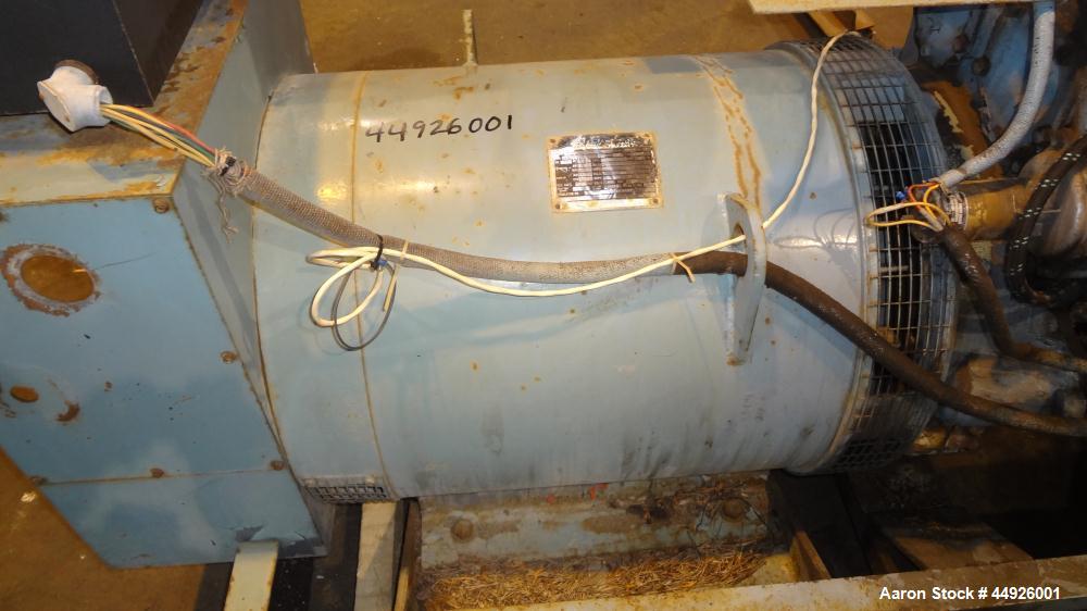 Used Detroit Diesel 250kW Diesel Generator Set.  Detroit Diesel 6V-71T engine SN-6A0339964. 3/60/277/480V.  514 Hours.  Passed load test (210kW) 4/26/2013.