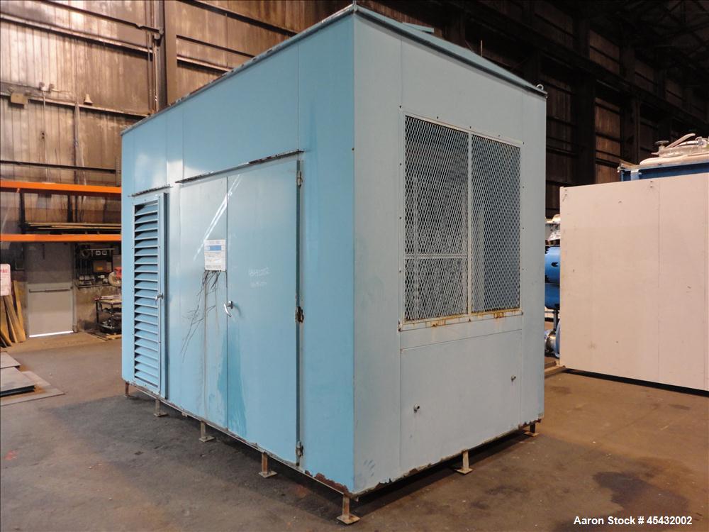 Used Detroit Diesel Spectrum 500 kW Standby Diesel Generator Set, Model 500DS60