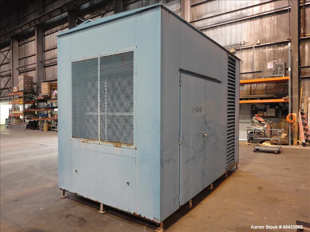 Used Detroit Diesel Spectrum 500 kW Standby Diesel Generator Set, Model 500DS60