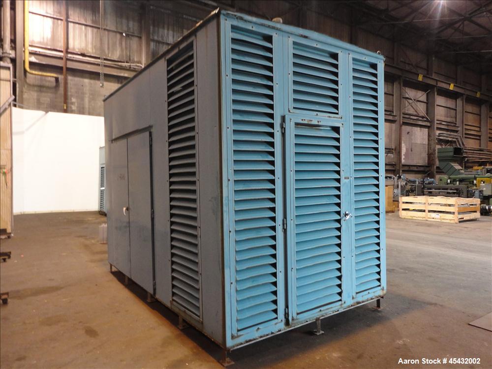 Used Detroit Diesel Spectrum 500 kW Standby Diesel Generator Set, Model 500DS60