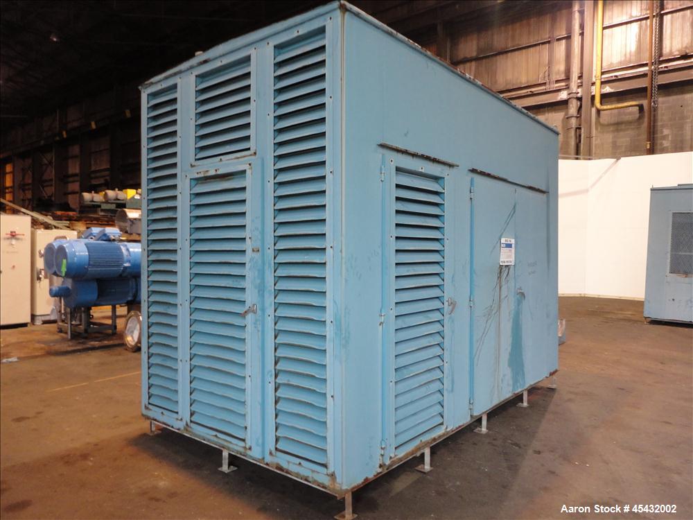 Used Detroit Diesel Spectrum 500 kW Standby Diesel Generator Set, Model 500DS60