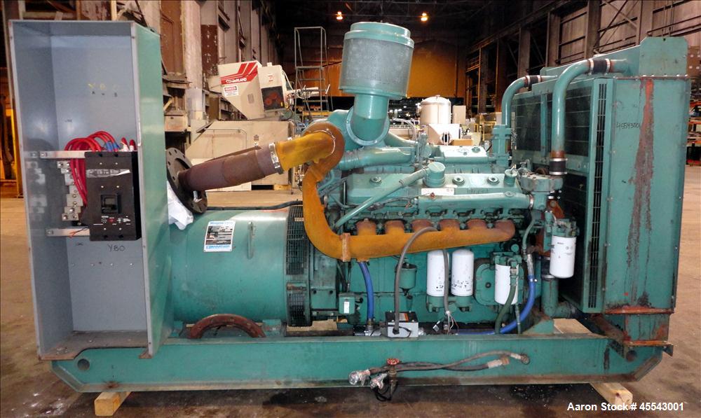 Used Detroit Diesel 425 kW standby Diesel Generator Set,
