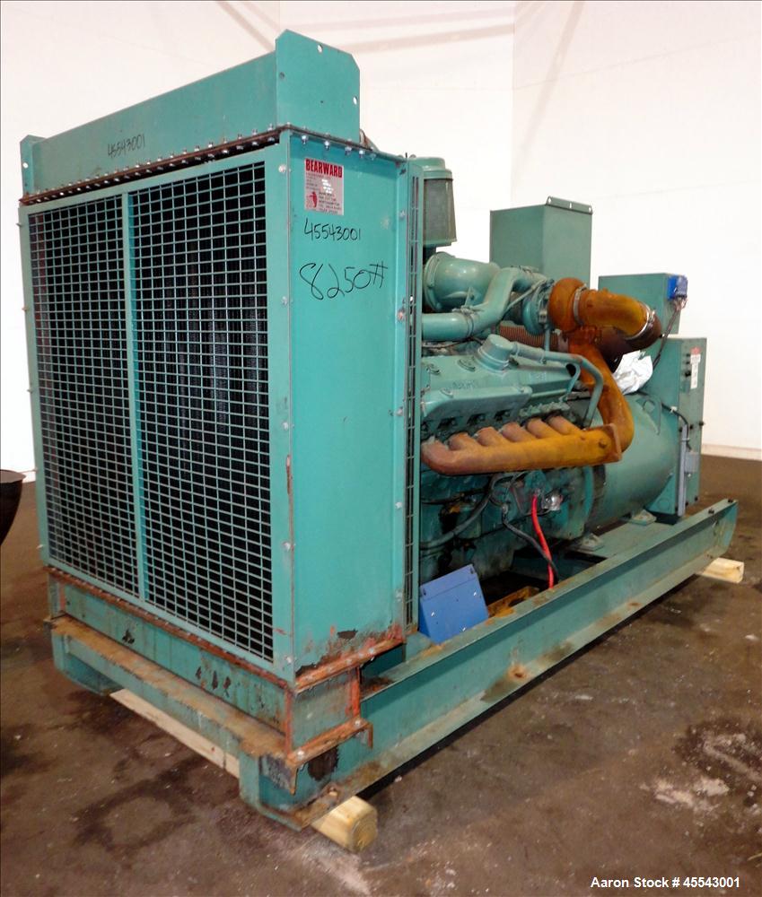 Used Detroit Diesel 425 kW standby Diesel Generator Set,