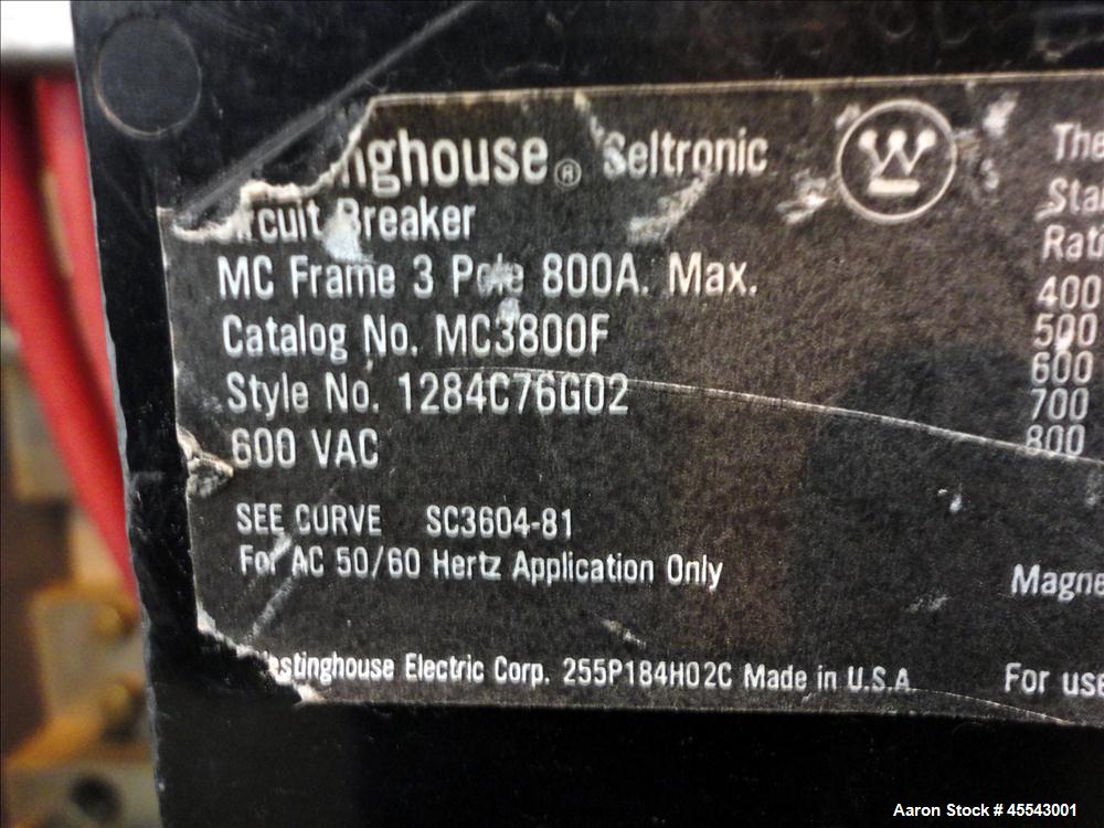 Used Detroit Diesel 425 kW standby Diesel Generator Set,