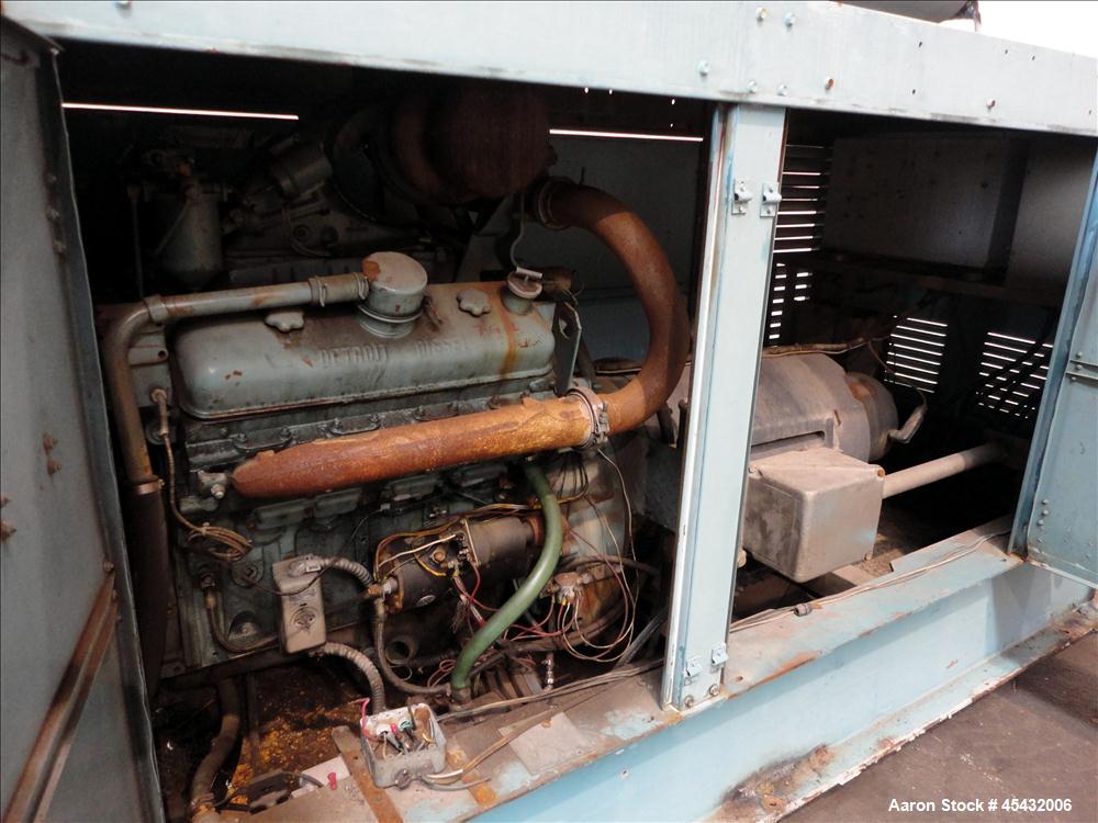 Used Detroit Diesel 200 kW diesel generator set