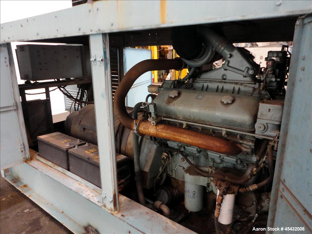 Used Detroit Diesel 200 kW diesel generator set