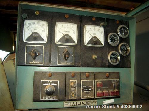 Used Detroit Diesel 750 kW diesel generator set. Detroit Diesel 16V92T engine, 1095 brake horsepower, serial #16VF006867. Marathon Electric Magna One 3/60/277/480V, 1800 rpm, model 680FDR8068GG-P282W...