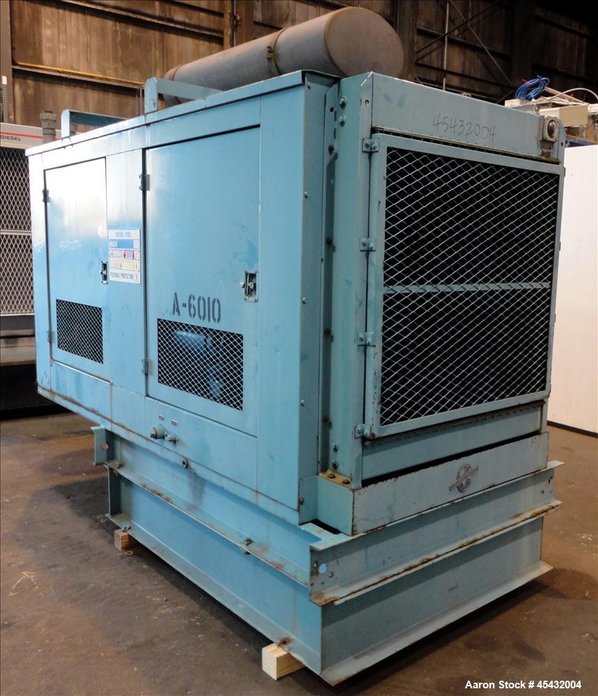 Used Detroit Diesel 300 kW Diesel Generator.  Detroit Diesel 6V-92TA engine.