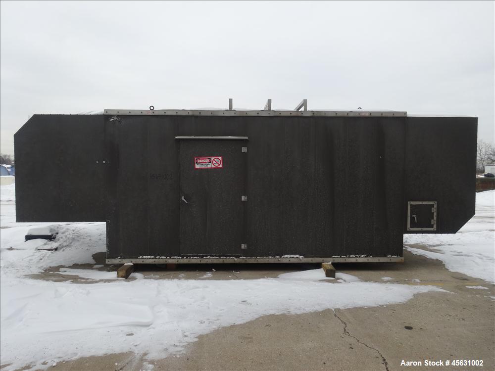 Used Detroit Diesel 500kW standby diesel generator set. Detroit Diesel 12V-71TA