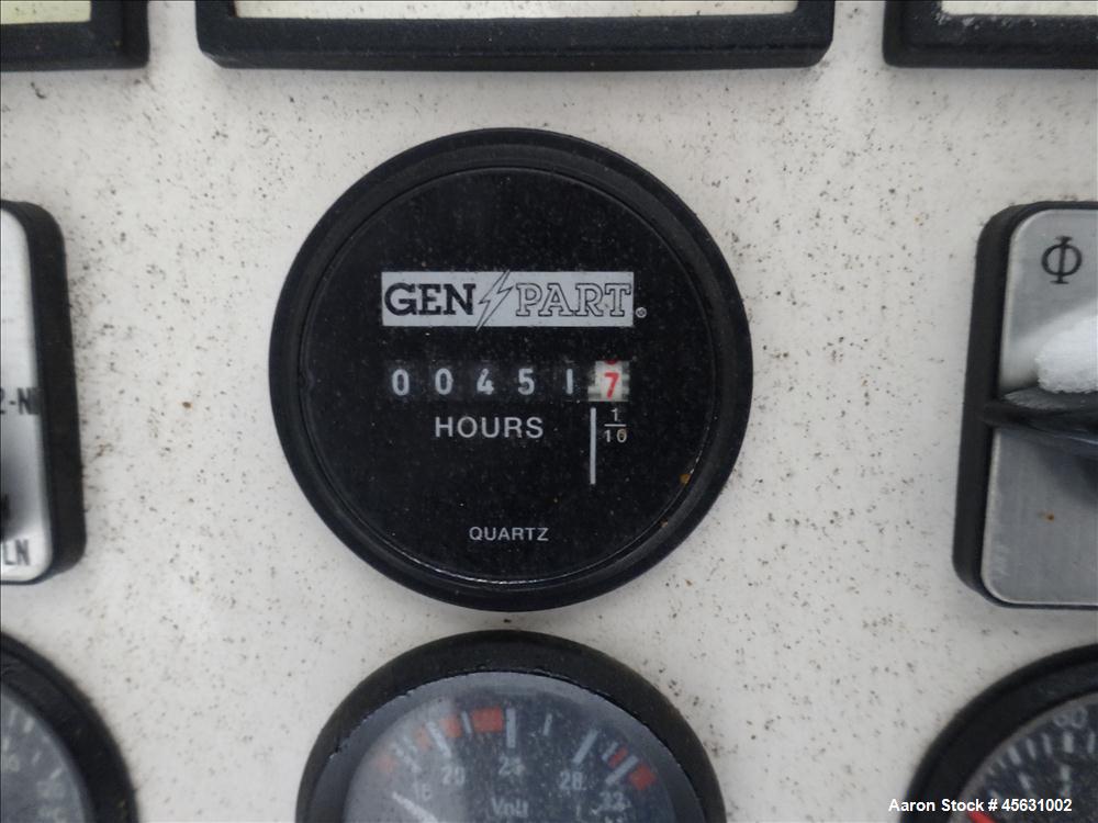 Used Detroit Diesel 500kW standby diesel generator set. Detroit Diesel 12V-71TA